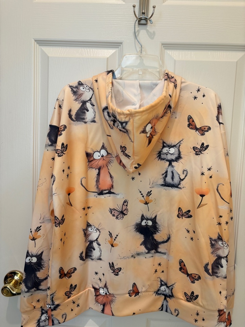Crazy Catz Hoodie Size Large NEW - Picture 5 of 7